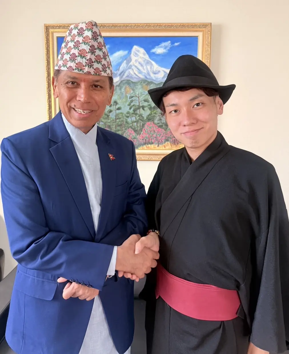 ネパール駐日大使に表敬訪問🇳🇵